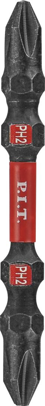 Бита двусторонняя P.I.T. PH2-PH2x65 мм(ASDR03-065A)