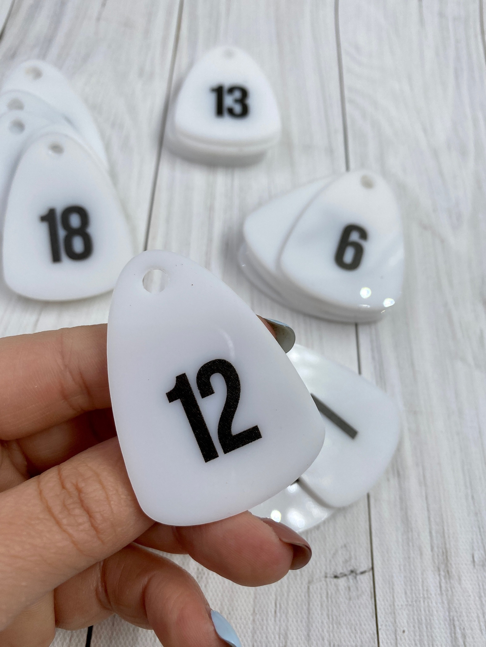 Номерки для ключей 40х56 (Комплект)