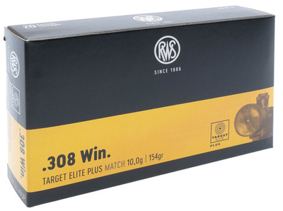 Патрон .308 Win RWS DN 10,0 Target Elite Plus