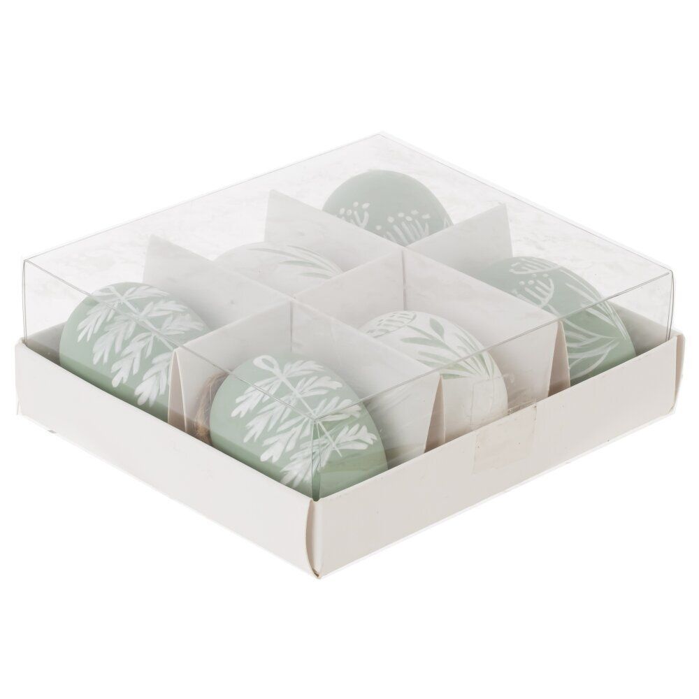 GAEM Набор из 6-ти изделий декоративных подвесных "Яйцо" (3,5*5,5), L15 W13 H5 см