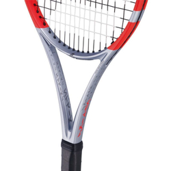 Теннисная ракетка Babolat Pure Strike 98 16/19 4-gen - grey/fluo strike + струны