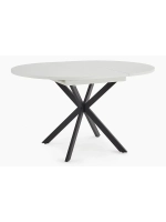 Стол кухонный обеденный круглый раздвижной 100,1х100х75 см