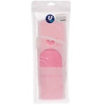 Мочалка для тела «ULTRAMARIN AGORA», комбинированная, цвет нежно розовый, 70*10см