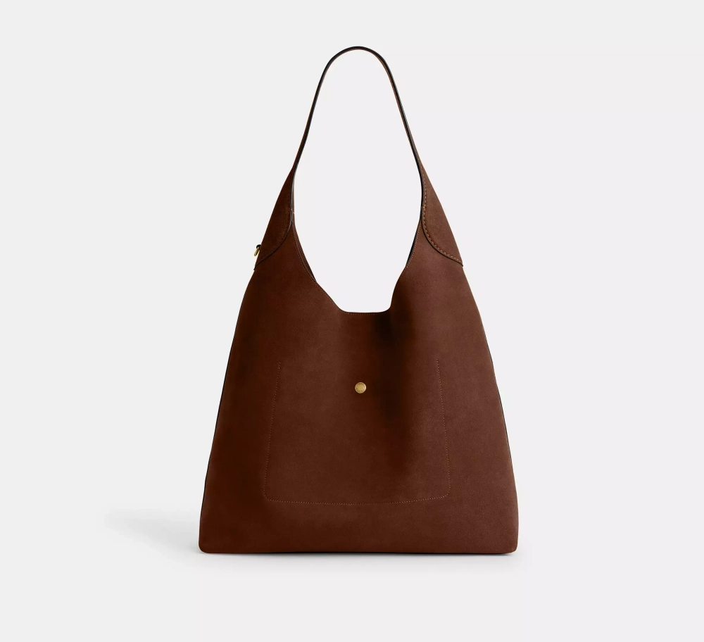 COACH СУМКА ЧЕРЕЗ ПЛЕЧО BROOKLYN 39, КОРИЧНЕВЫЙ