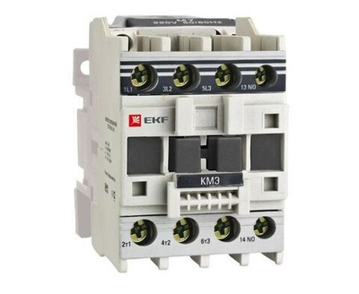 Контактор КМЭ 18А кат. 220В AC 1НО EKF ctr-s-18-220