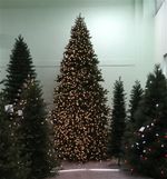 Большая елка «Сказочная Светодинамическая» (литая+пвх) от 3 м до 8 м