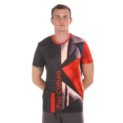 Мужская футболка темно-серая с принтом Sesmik by Vlad Sedov VS002/VS0052