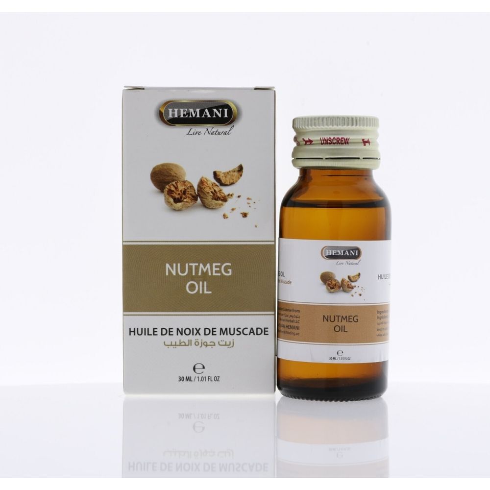 Масло Hemani Мускатного ореха Nutmeg oil 30 мл