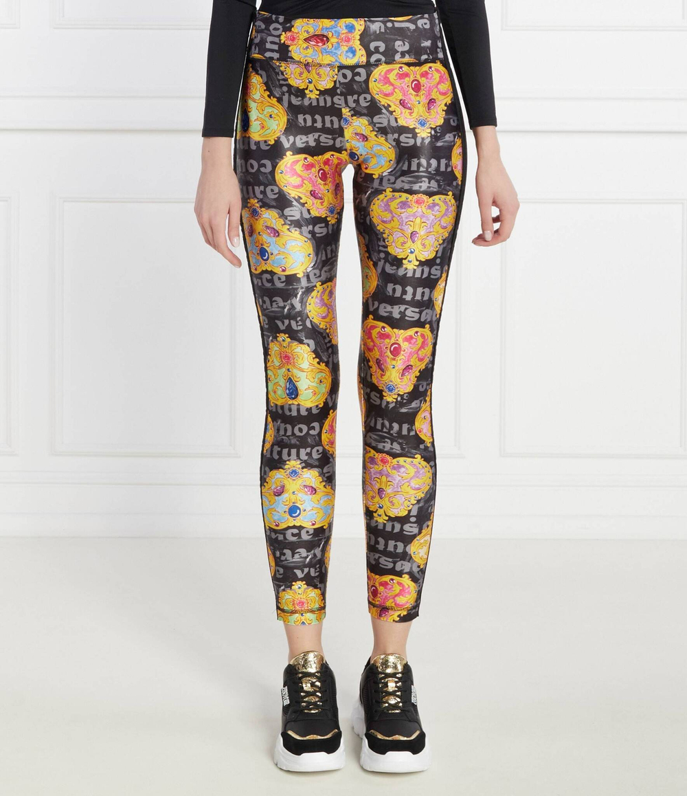 Леггинсы Versace Jeans Couture - черный(76HAC114JS348)