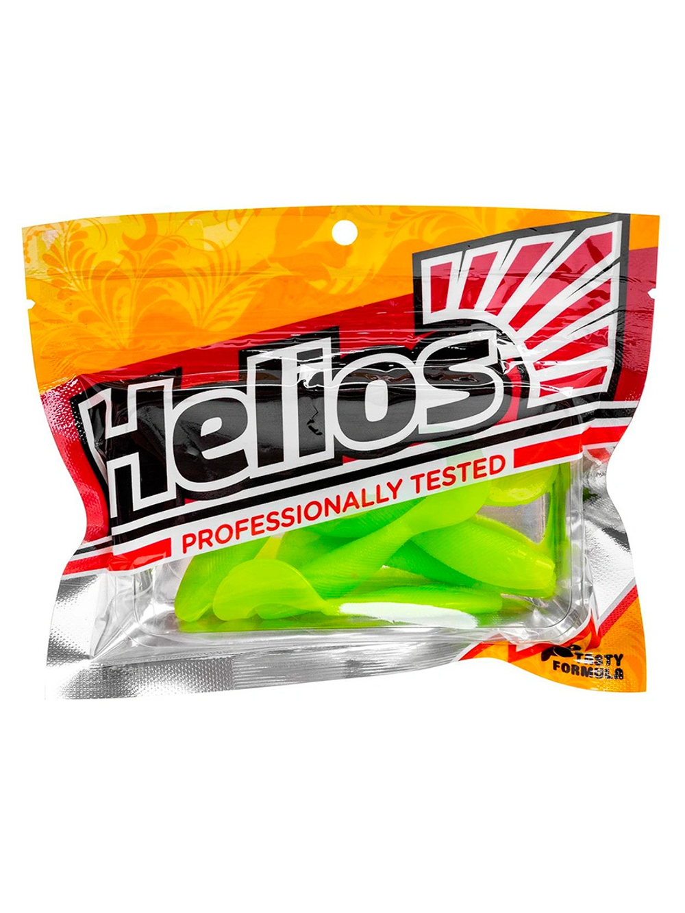 Твистер несъедобный Helios Hybrid 2,75"/7,0 см Fio LT 30шт. (HS-13-039-N-30)
