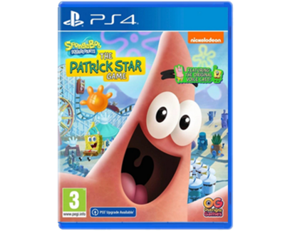 Spongebob Square Pants The Patrick Star Game (PS4) NEW