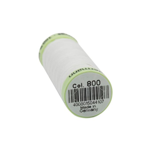 Нитки отделочные Gutermann Top Stitch 30 (30 метров), 5 кат. | _800 белый (Arta 001)