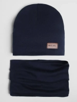 Шапка со снудом детская осенняя