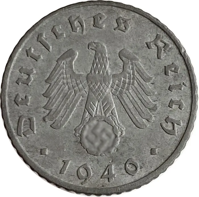 5 рейхспфеннигов 1940 Германия (Третий рейх) "A"