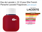 Lacoste L.12.12 Pour Elle French Panache