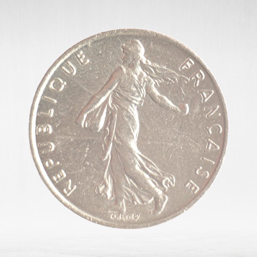 France, ½ Franc 1996 - Signature "O. Roty", VF