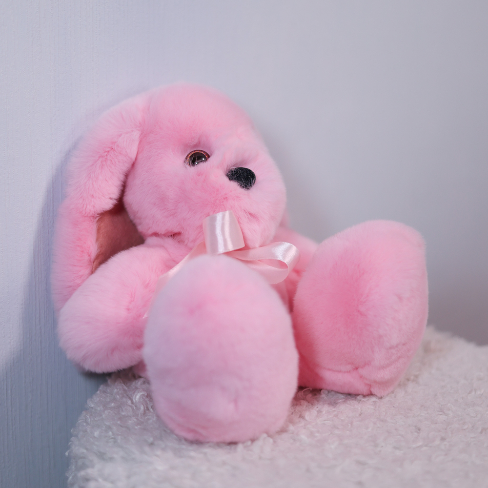 Зайчик Бигфут (розовый)