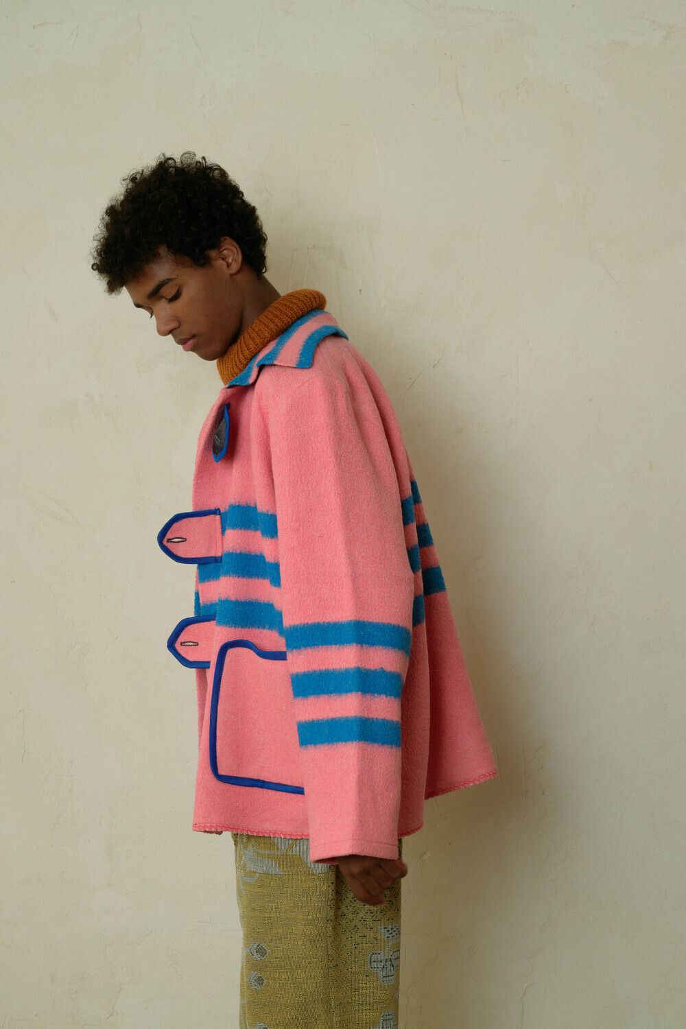 Куртка Soeurs с Полосами / Pink Stripes Long Sleeve розовая