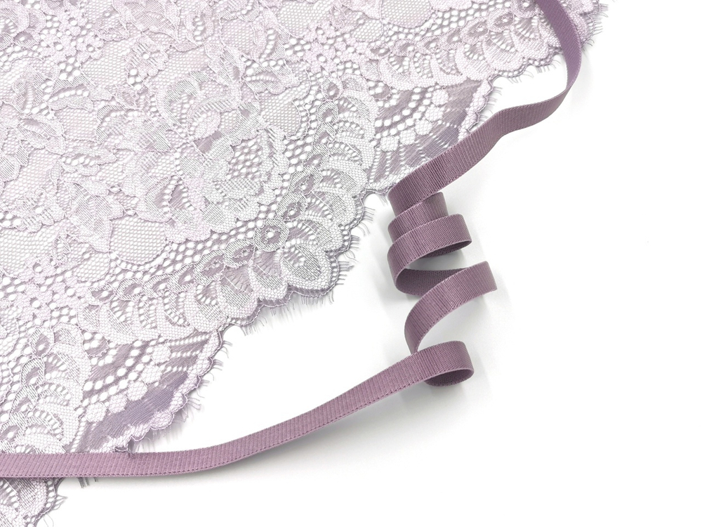 _Бретелечная резинка без фестонов, 10 мм, морской туман, (Арт: BR640/10-620), м