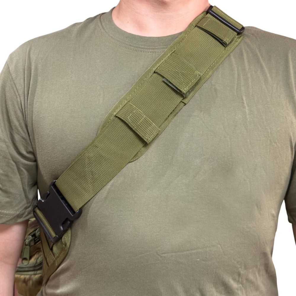 Тактическая мужская сумка через плечо 9 л