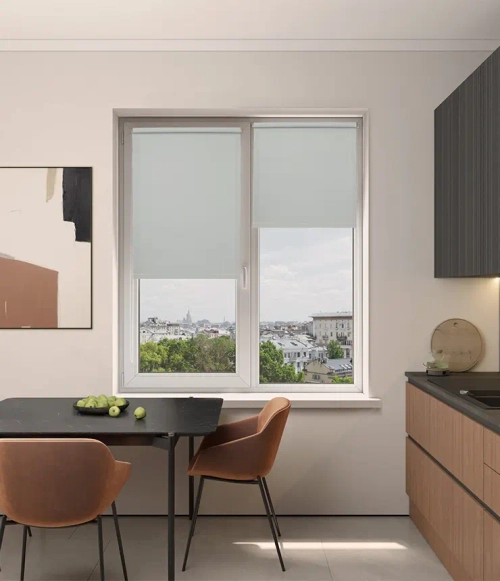 Рулонные шторы Мона Серый