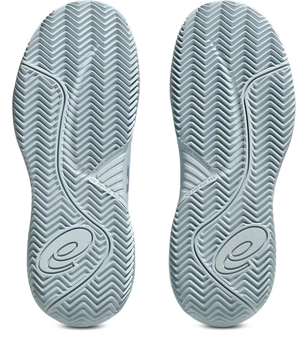 Детские теннисные кроссовки Asics Gel-Resolution X GS Clay - sky/grey blue