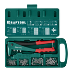 KRAFTOOL X-3, 2.4 - 4.8 мм, 260 мм, литой заклепочник в кейсе (31170-H6)