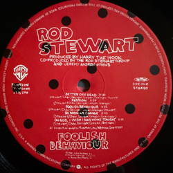Виниловая пластинка Rod Stewart - Foolish Behaviour LP