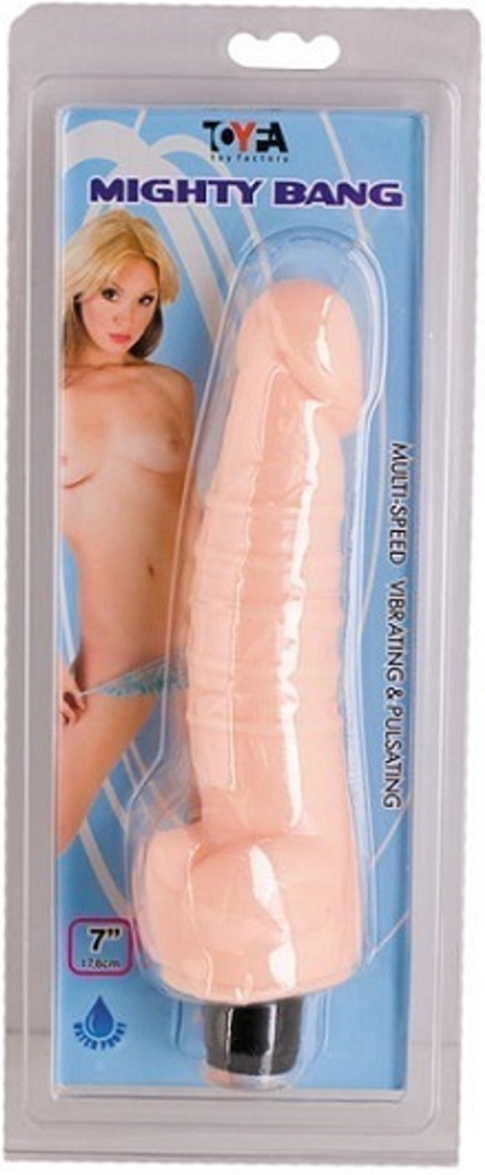 Телесный вибратор с кольцами