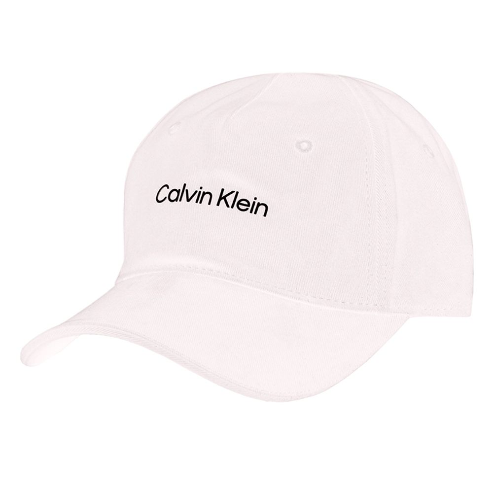 Теннисная кепка Calvin Klein 6 Panel Relaxed Cap - chalk