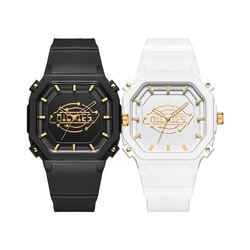 Dickies Wrist Watch Quartz Movement Plastic Strap 43mm White Dial Unisex