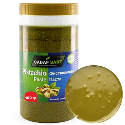 Фисташковая паста натуральная 100% «SADAF SABZ» 100 гр