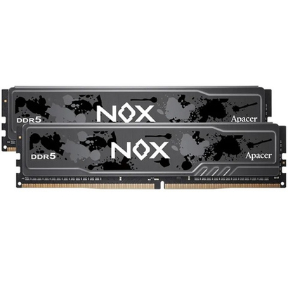Модуль памяти DIMM DDR5 32Gb, 5200Mhz, 2x16Gb, Apacer Nox (AH5U32G52C522MBAA-2)
