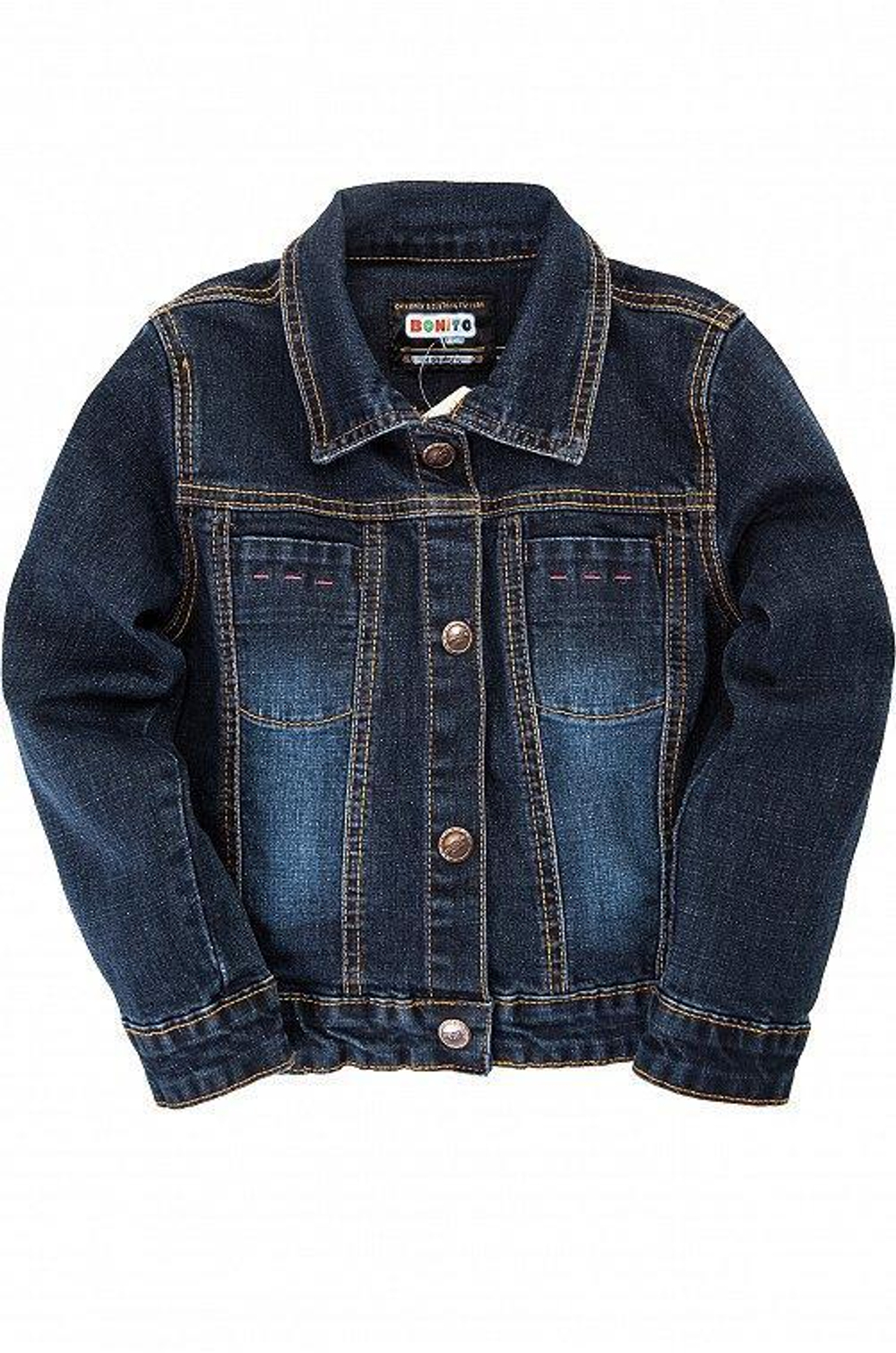 Пиджак для девочки ОР759П 92р Джинсовая