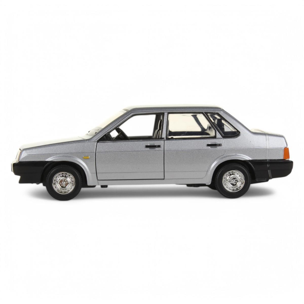Модель ин. мет. "Lada 21099" 18,5см, свет/звук, сер. коробка VAZ-21099-S (Технопарк)