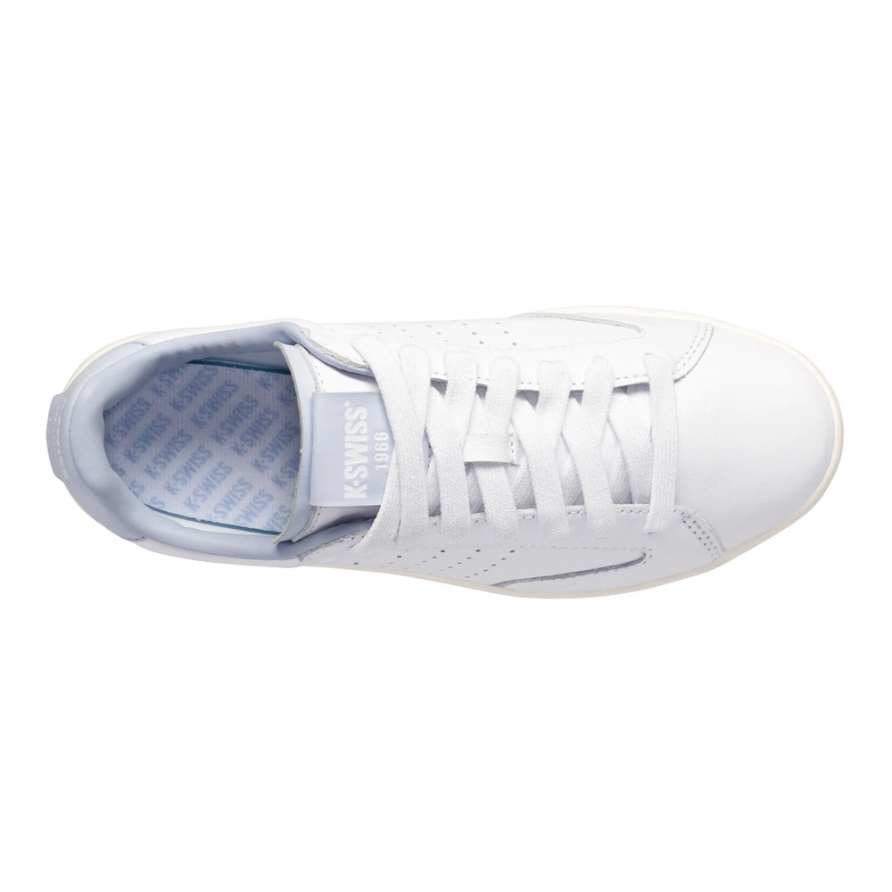Женские теннисные кроссовки K-Swiss Lozan Klub LTH Sneakers Women - White, Violet