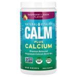 Natural Vitality, Natural Calm Plus Calcium со вкусом малины и лимона, 454 г (16 унций)