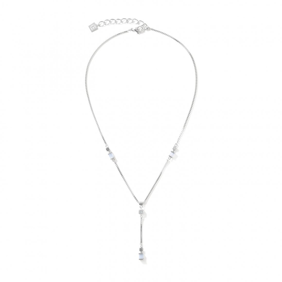 Колье Coeur de Lion Light Blue 5055/10-0720 цвет голубой