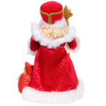 Дед Мороз «Роскошный наряд» 40 см в красной шубке
