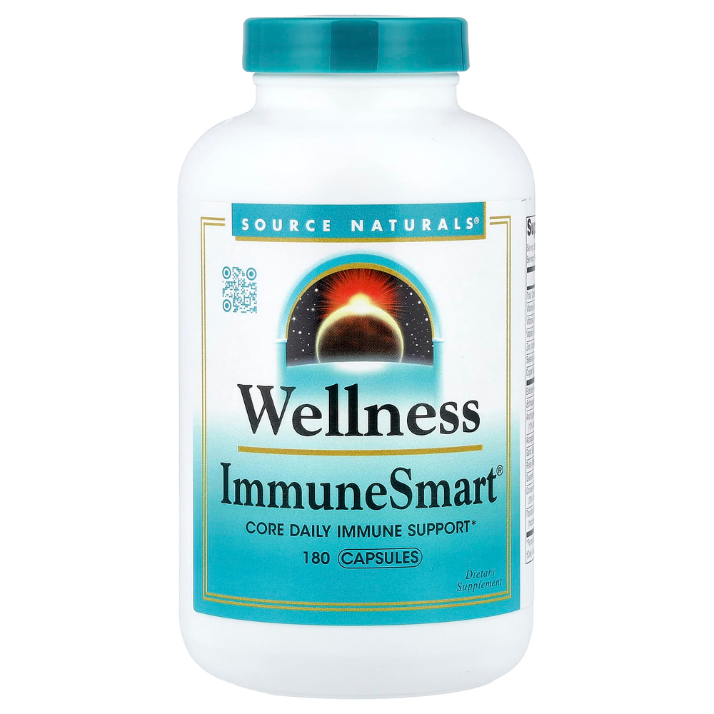 Source Naturals, Wellness, ImmuneSmart®, 180 капсул