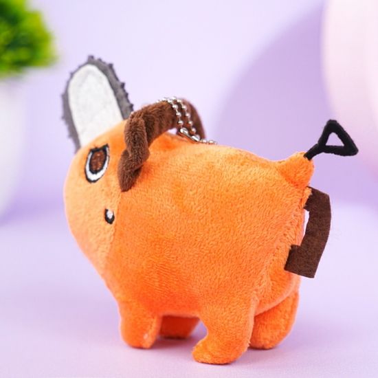 Мягкий брелок "Почита", Человек-Бензопила 10 см