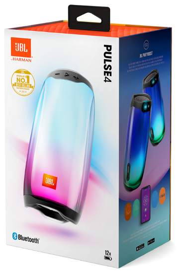 Портативная акустика JBL Pulse 4, black