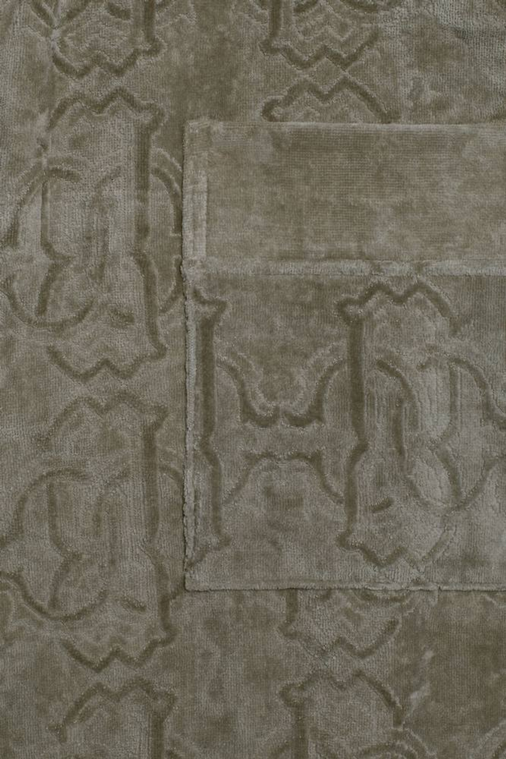 Халат махровый Roberto Cavalli Araldico light grey 946 с шалькой