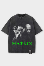 Футболка SHMOT "Matrix" GARMENT DYE Черный