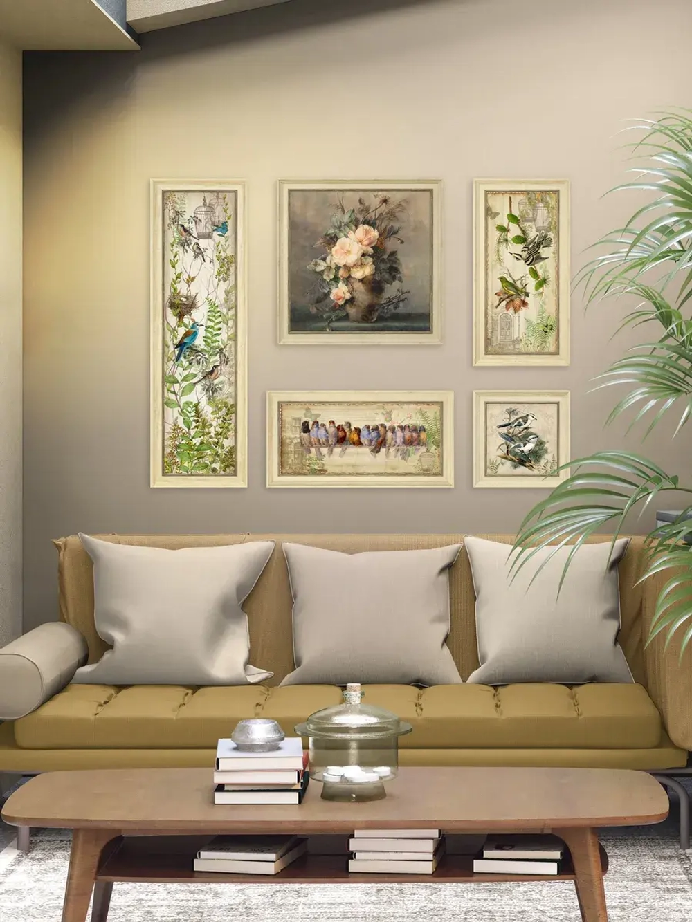 Картина на стену интерьерная на холсте 46*46 см