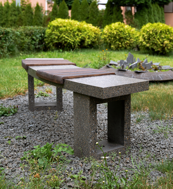 Сиденье для полукруглой скамьи (Concretika)