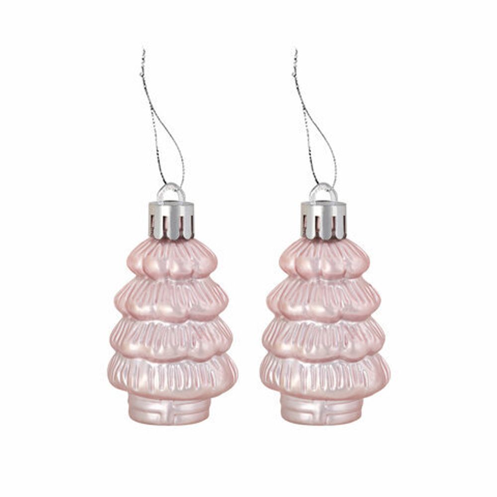 Шары новогодние ёлочные "Elegant Pink" 77 предметов, розовый/белый, ЗОЛОТАЯ СКАЗКА, 591715