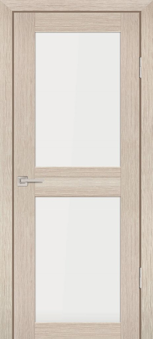 Дверь PS-04 / Цвет Капучино Мелинга / белый сатинат / Двери PROFILO PORTE