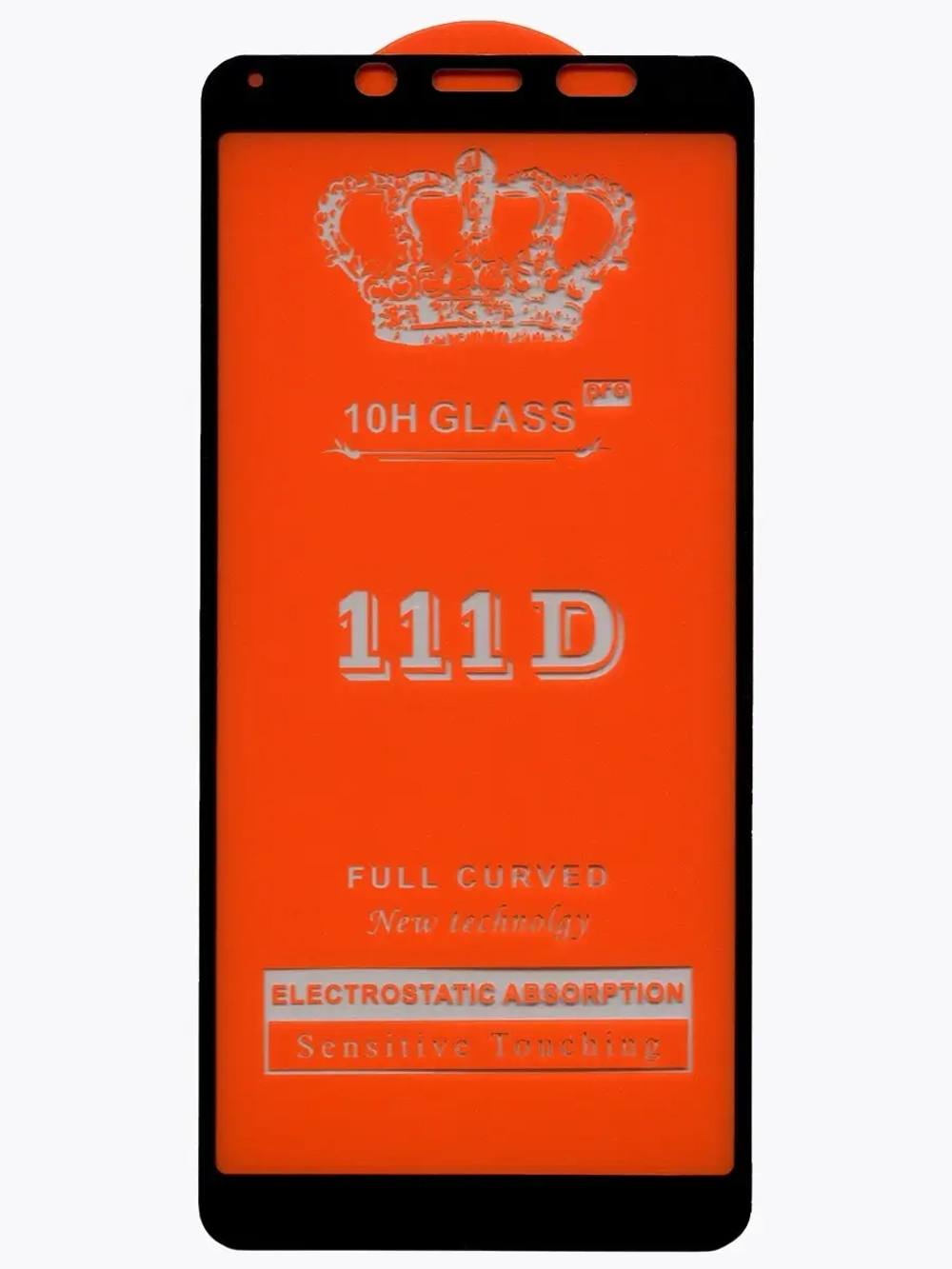 Защитное стекло Glass для Xiaomi Redmi 7A, полный клей 111D, черная рамка