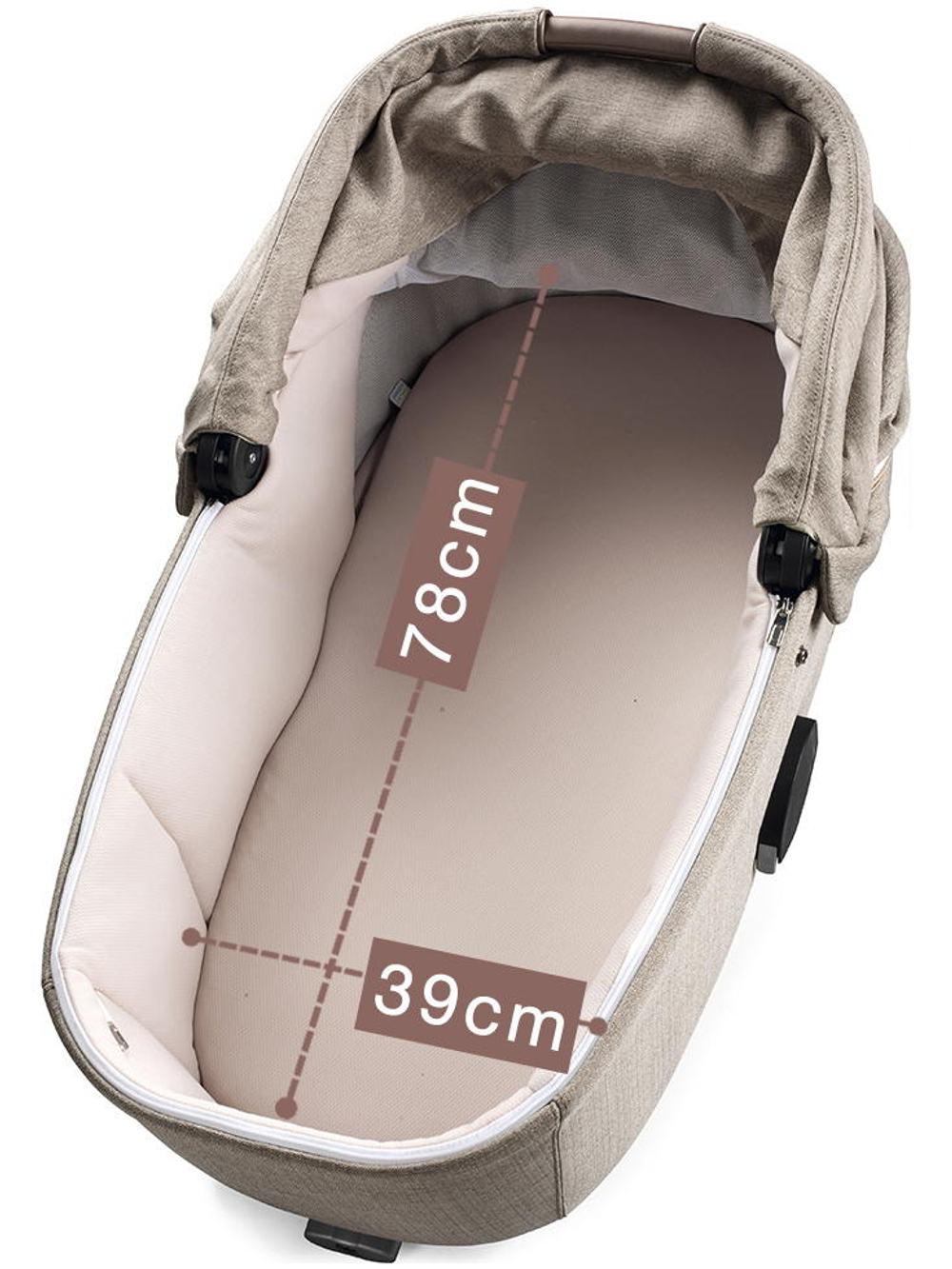 Коляска Peg Perego Veloce TC New Belvedere Lounge 3 в 1 Mon Amour